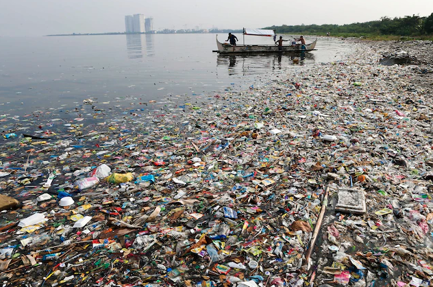 到2050年，海洋中所有塑料的重量可能與魚類的重量相當(dāng)